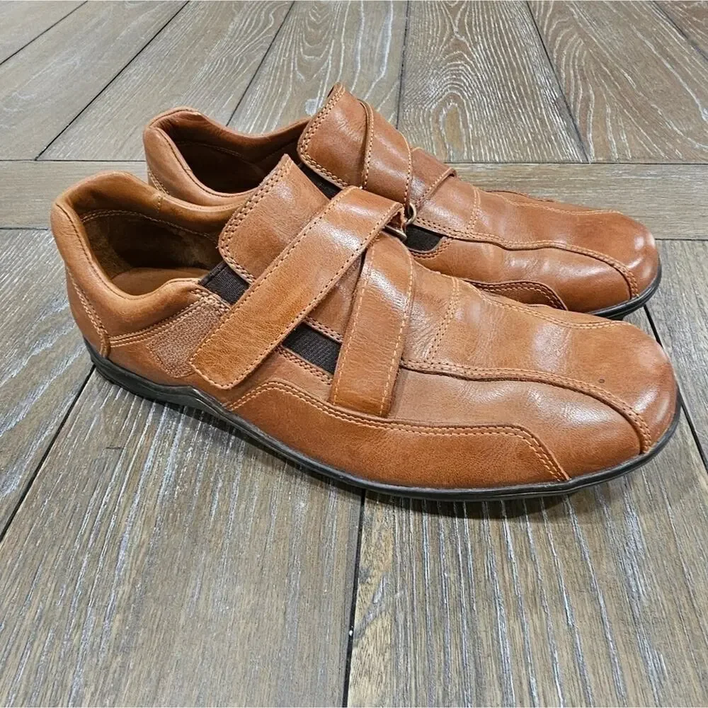Cole Haan Men's Brown Leather Loafers, Men's Size 8.5